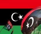Σημαία της Λιβύης. Με το θρίαμβο της επανάστασης του 2011 έχει ανακτηθεί η σημαία του 1951